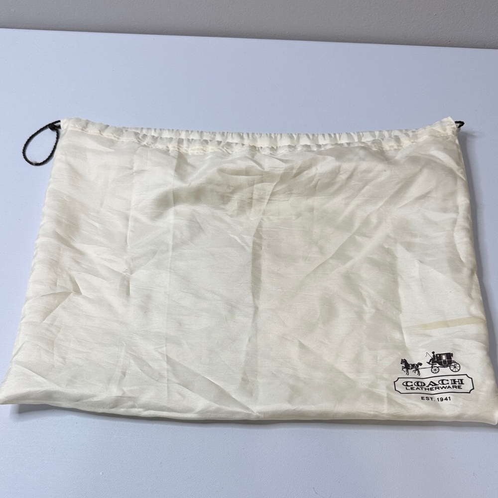 Coach Ivory Storage Bag